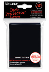 Black (Ultra Pro) - Standard Sleeves - 50ct